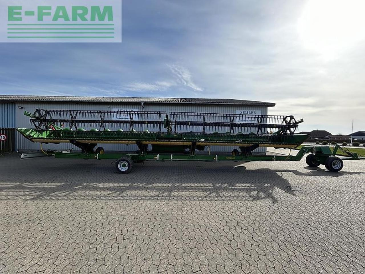 John Deere 740d - Принадлежност за силажокомбайн: снимка 2 John Deere 740d - Принадлежност за силажокомбайн: снимка 2