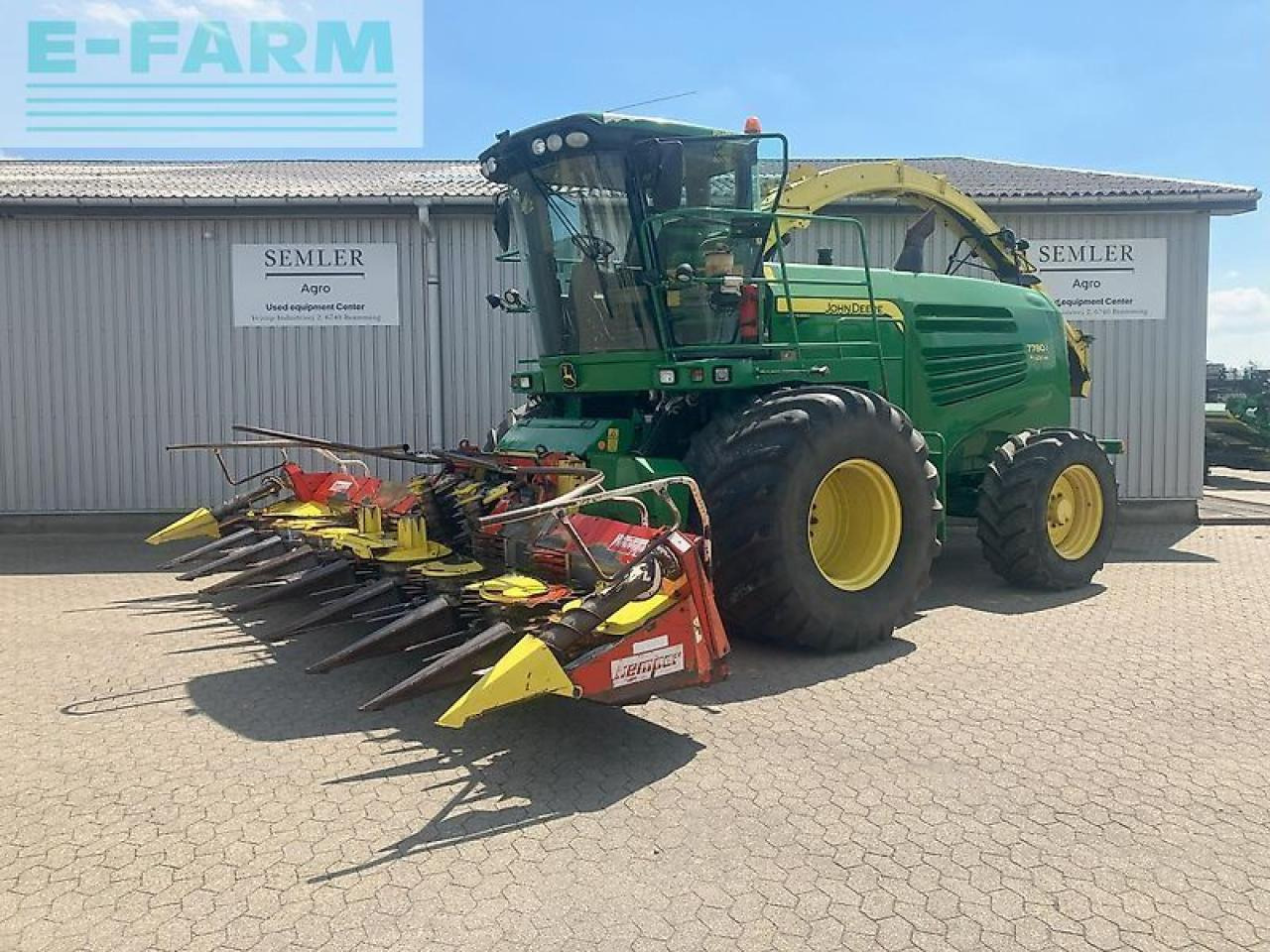 John Deere 7780i - Силажокомбайн: снимка 1 John Deere 7780i - Силажокомбайн: снимка 1