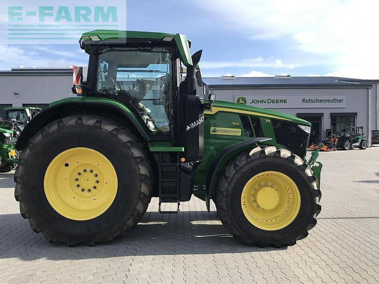 John Deere 7r 350 reaktive lenkung! - Трактор: снимка 2 John Deere 7r 350 reaktive lenkung! - Трактор: снимка 2