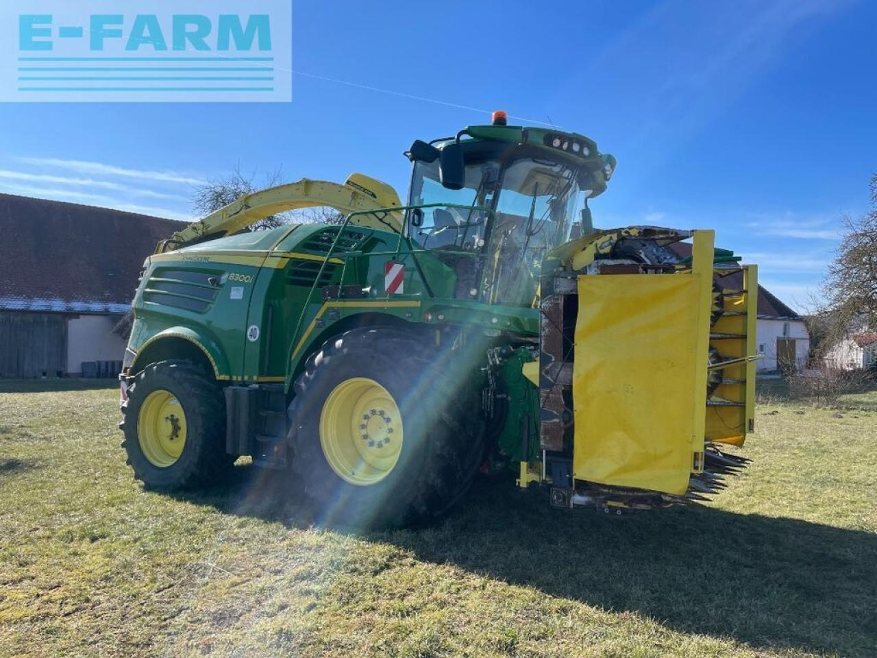 Силажокомбайн John Deere 8300: снимка 7