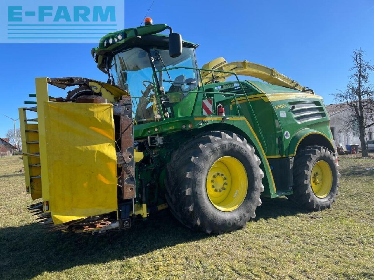 John Deere 8300 - Силажокомбайн: снимка 1 John Deere 8300 - Силажокомбайн: снимка 1