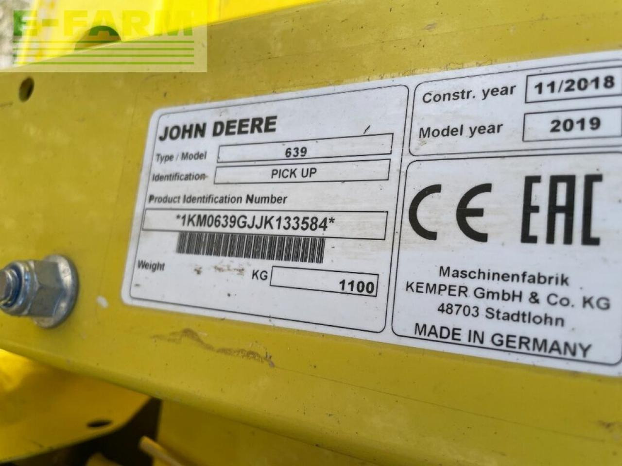 Силажокомбайн John Deere 8300: снимка 22