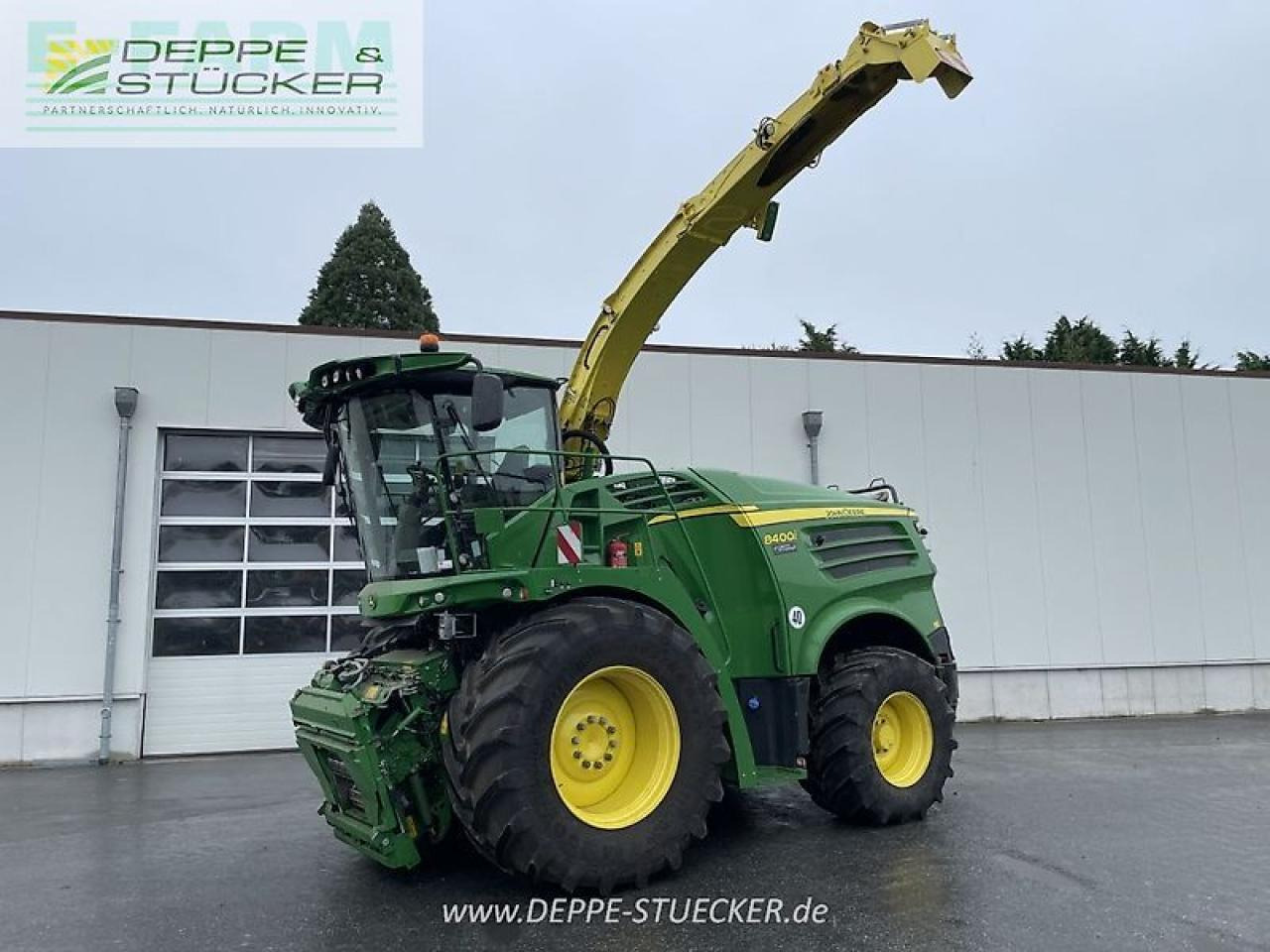 John Deere 8400i mit kemper 375 - Силажокомбайн: снимка 1 John Deere 8400i mit kemper 375 - Силажокомбайн: снимка 1