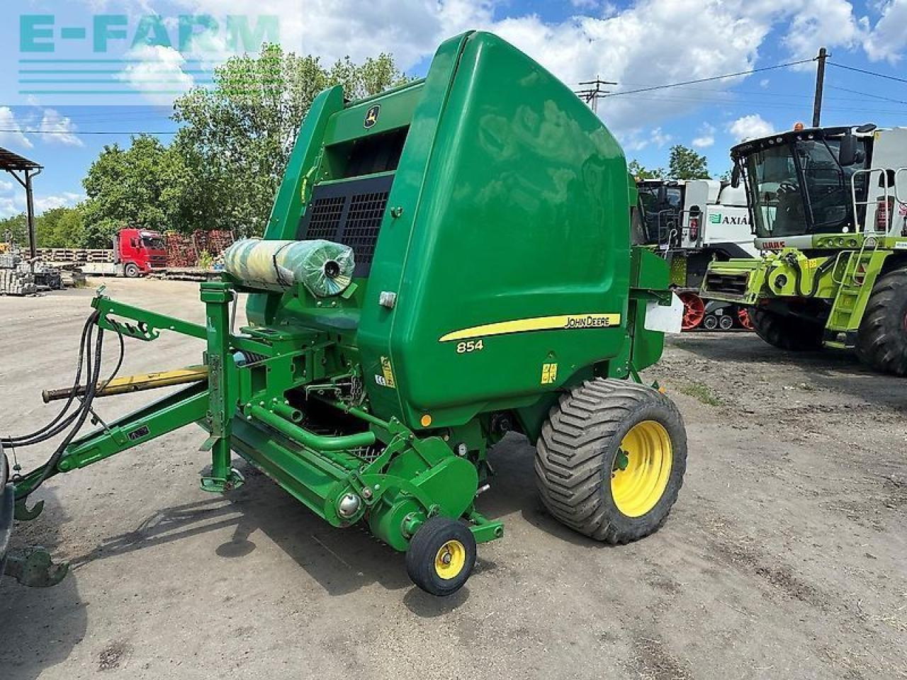 John Deere 854 maxicut - Сламопреса за квадратни бали: снимка 1 John Deere 854 maxicut - Сламопреса за квадратни бали: снимка 1