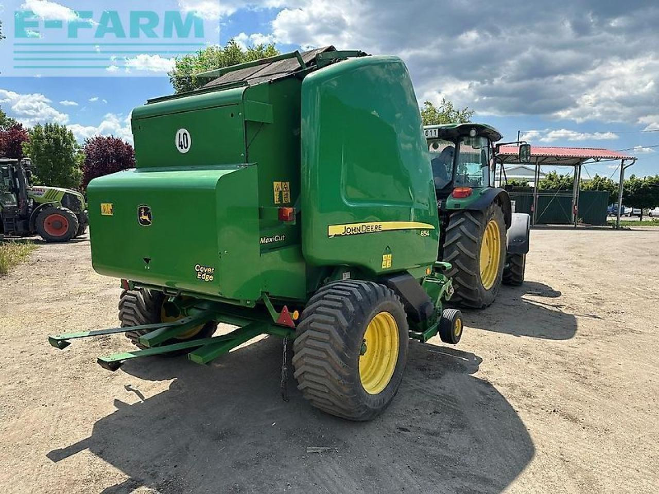 John Deere 854 maxicut - Сламопреса за квадратни бали: снимка 5 John Deere 854 maxicut - Сламопреса за квадратни бали: снимка 5