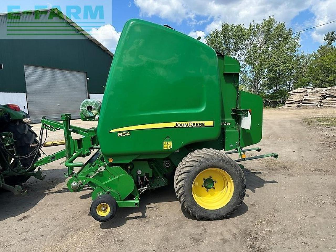 John Deere 854 maxicut - Сламопреса за квадратни бали: снимка 2 John Deere 854 maxicut - Сламопреса за квадратни бали: снимка 2