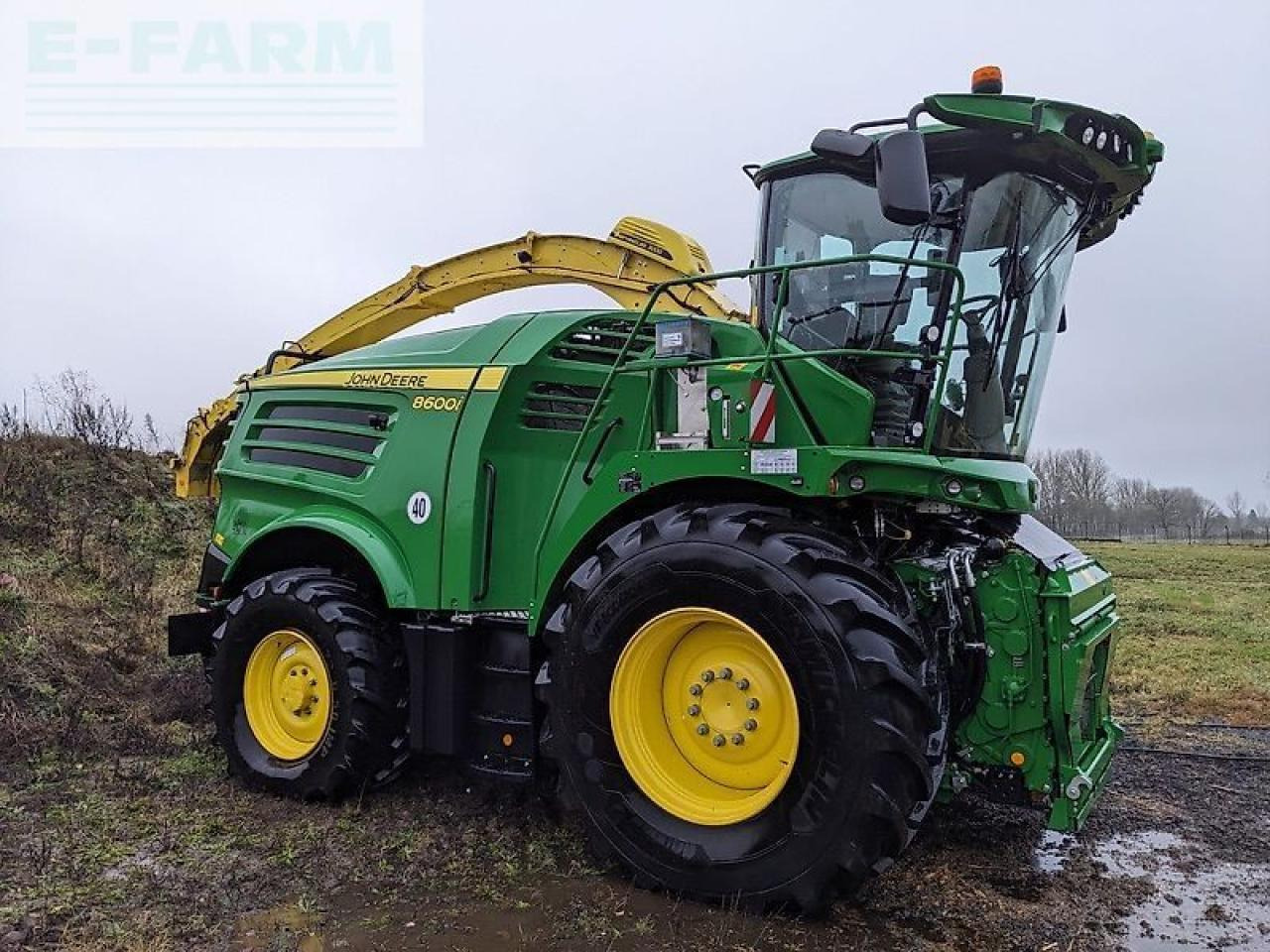 John Deere 8600i - Силажокомбайн: снимка 1 John Deere 8600i - Силажокомбайн: снимка 1