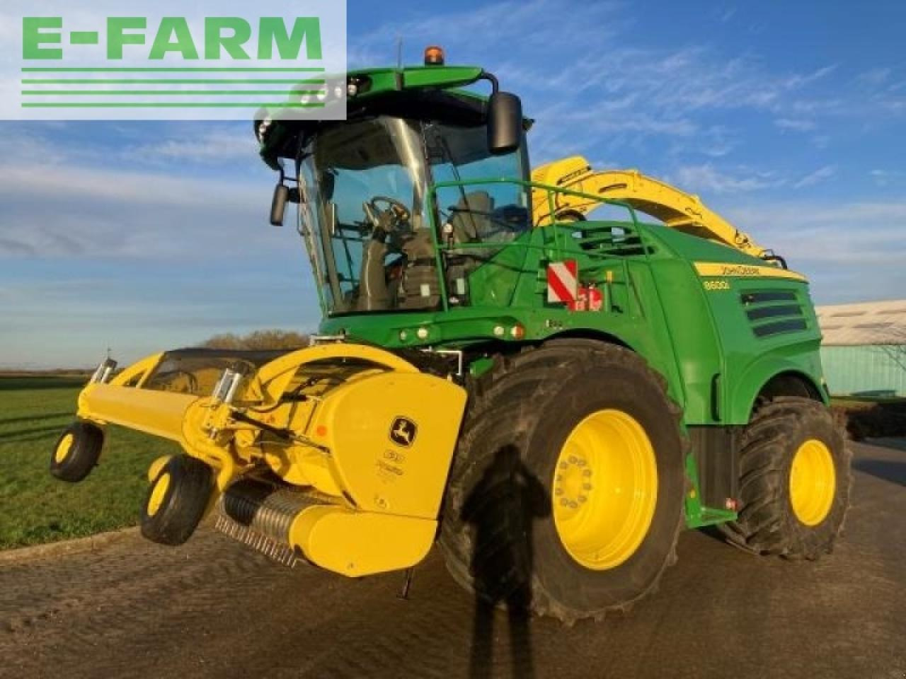 John Deere 8600i - Принадлежност за силажокомбайн: снимка 2 John Deere 8600i - Принадлежност за силажокомбайн: снимка 2