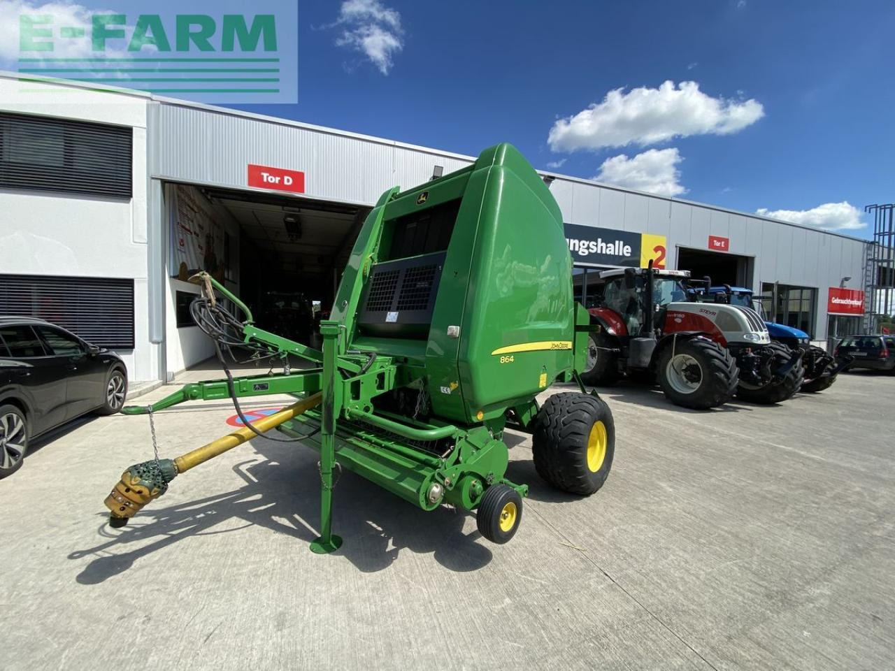 John Deere 864 - Сламопреса за квадратни бали: снимка 4 John Deere 864 - Сламопреса за квадратни бали: снимка 4