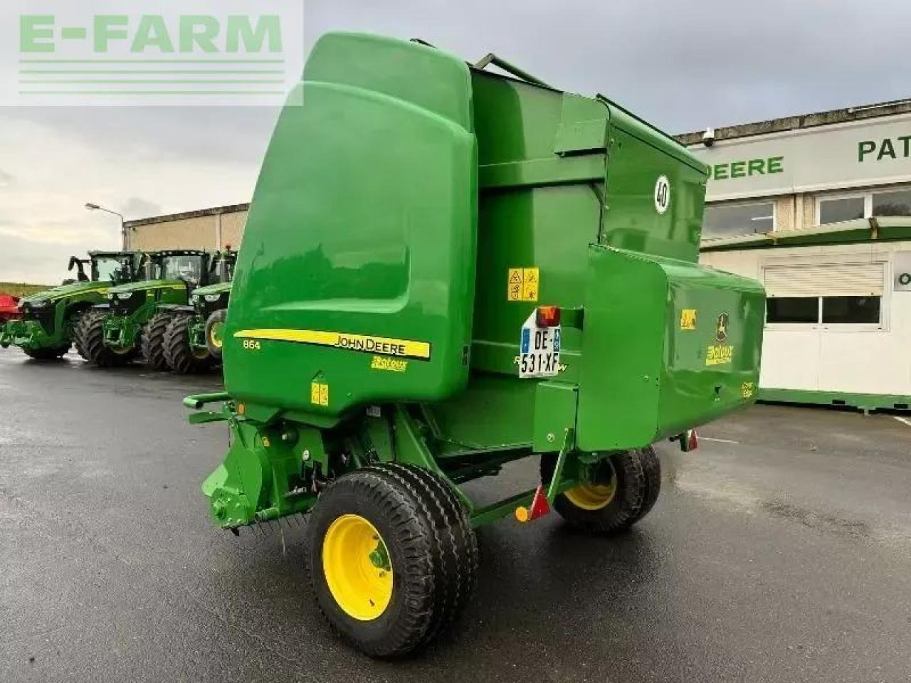 John Deere 864 - Сламопреса за квадратни бали: снимка 2 John Deere 864 - Сламопреса за квадратни бали: снимка 2