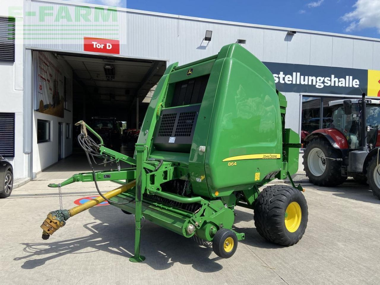 John Deere 864 - Сламопреса за квадратни бали: снимка 1 John Deere 864 - Сламопреса за квадратни бали: снимка 1