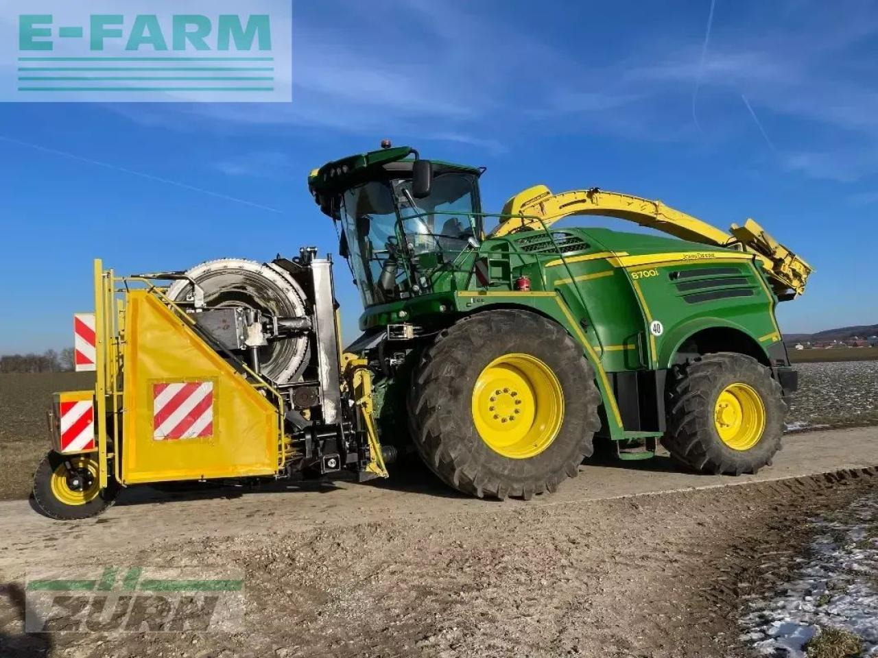 John Deere 8700i - Силажокомбайн: снимка 3 John Deere 8700i - Силажокомбайн: снимка 3