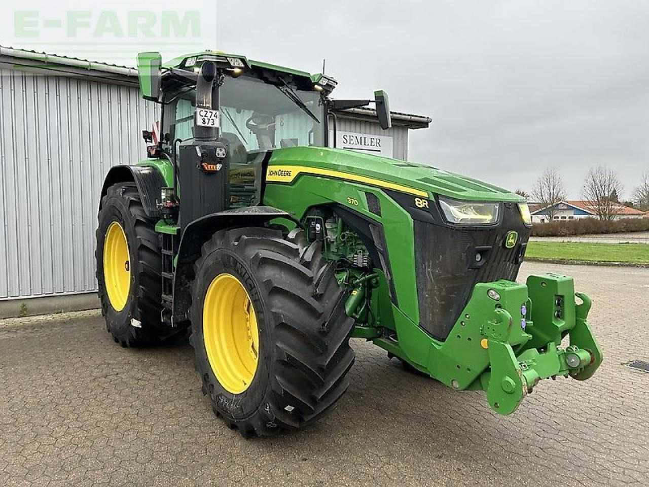John Deere 8r 370 - Трактор: снимка 2 John Deere 8r 370 - Трактор: снимка 2