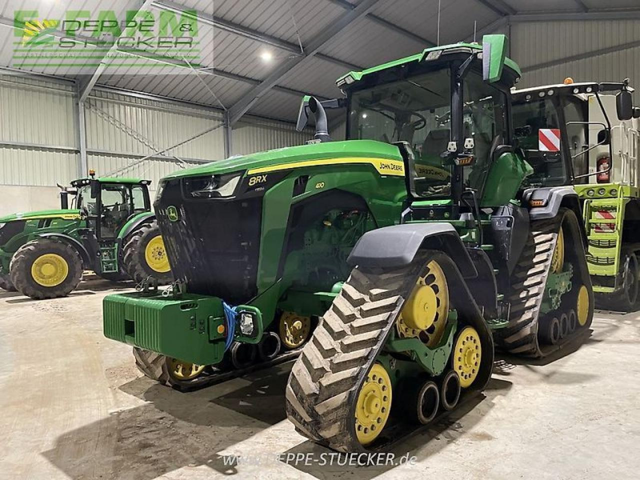 John Deere 8rx 410 - Трактор: снимка 1 John Deere 8rx 410 - Трактор: снимка 1