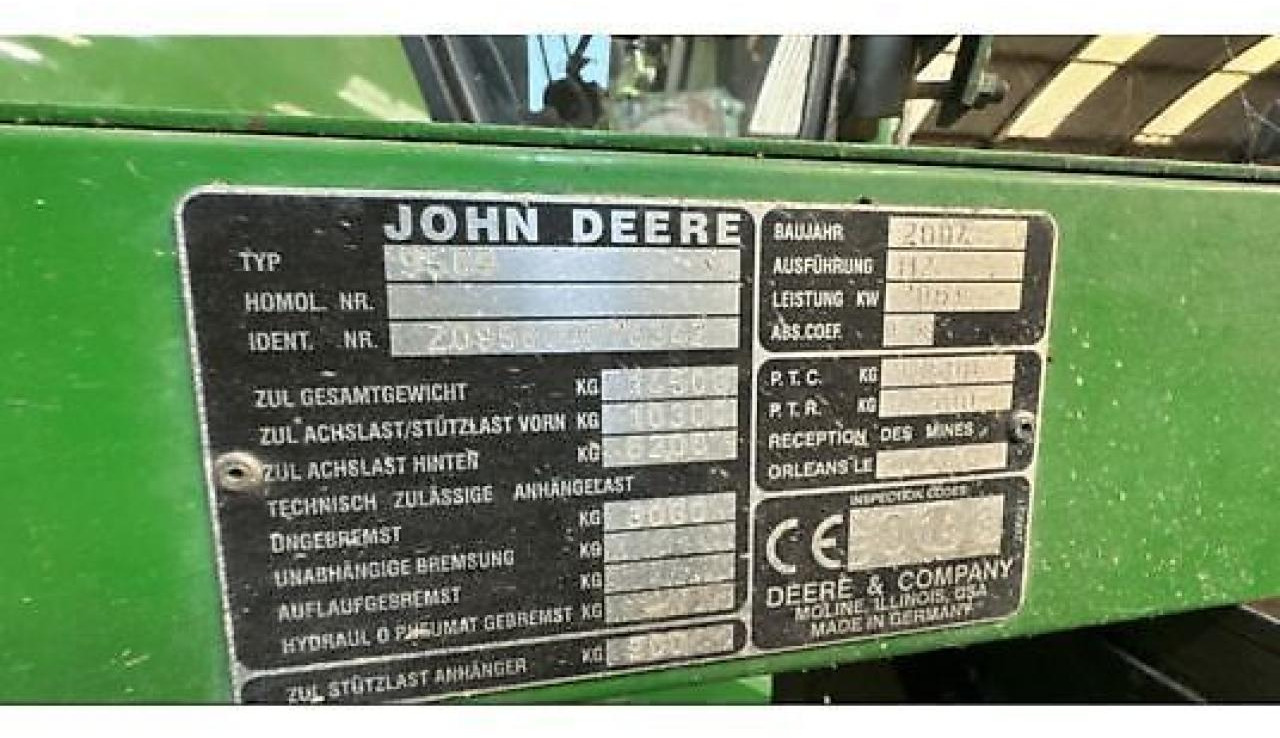 John Deere 9580wts - Зърнокомбайн: снимка 5 John Deere 9580wts - Зърнокомбайн: снимка 5