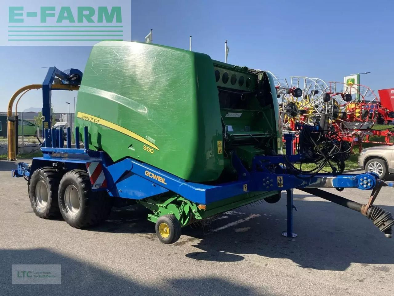 John Deere 960 - Сламопреса за квадратни бали: снимка 2 John Deere 960 - Сламопреса за квадратни бали: снимка 2