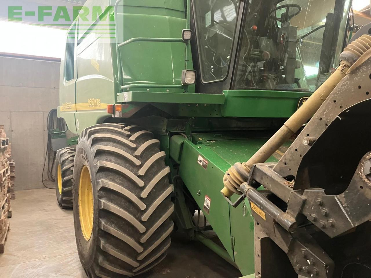 John Deere 9660 WTS - Зърнокомбайн: снимка 3 John Deere 9660 WTS - Зърнокомбайн: снимка 3