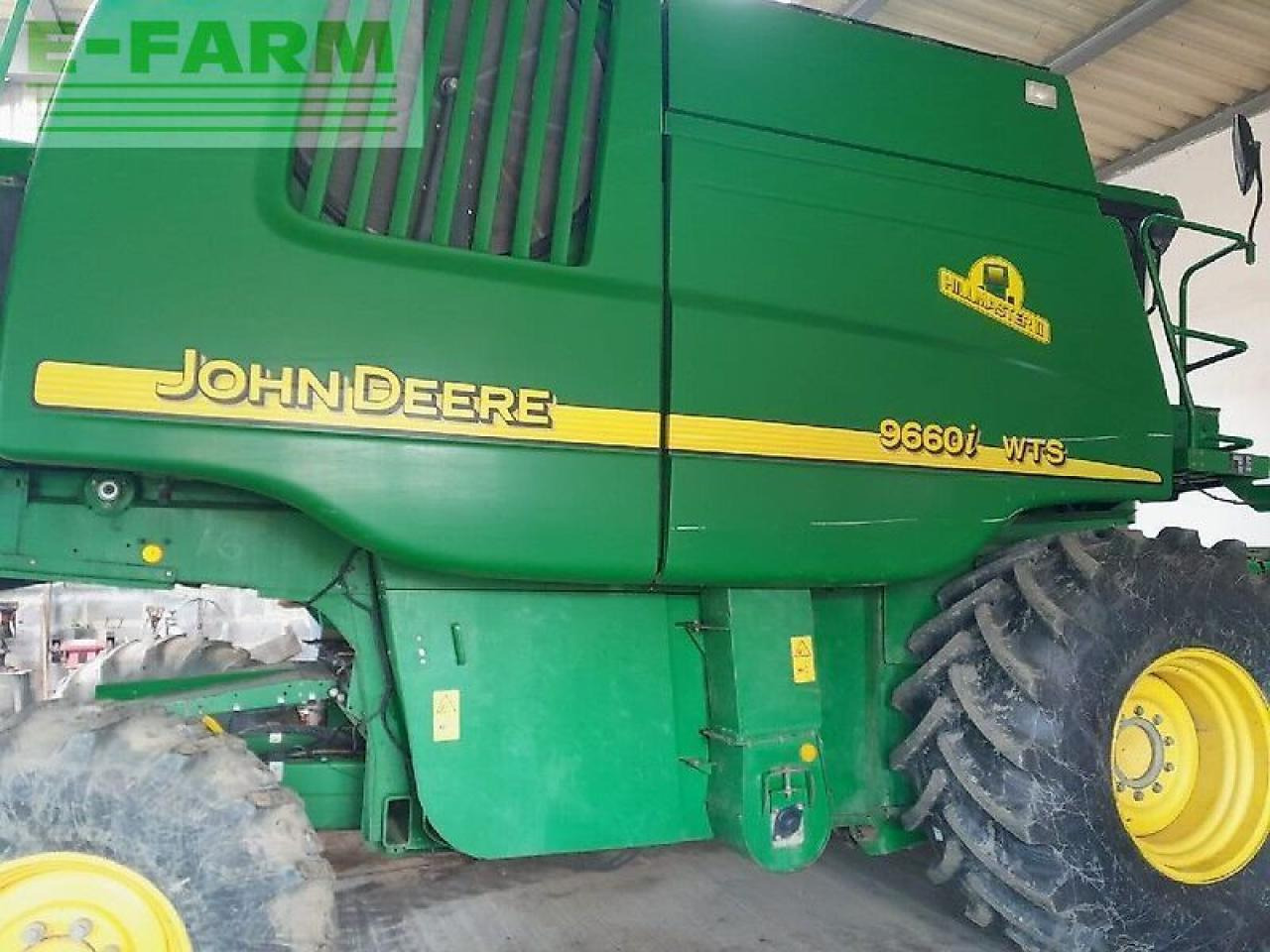 John Deere 9660i wts - Зърнокомбайн: снимка 3 John Deere 9660i wts - Зърнокомбайн: снимка 3