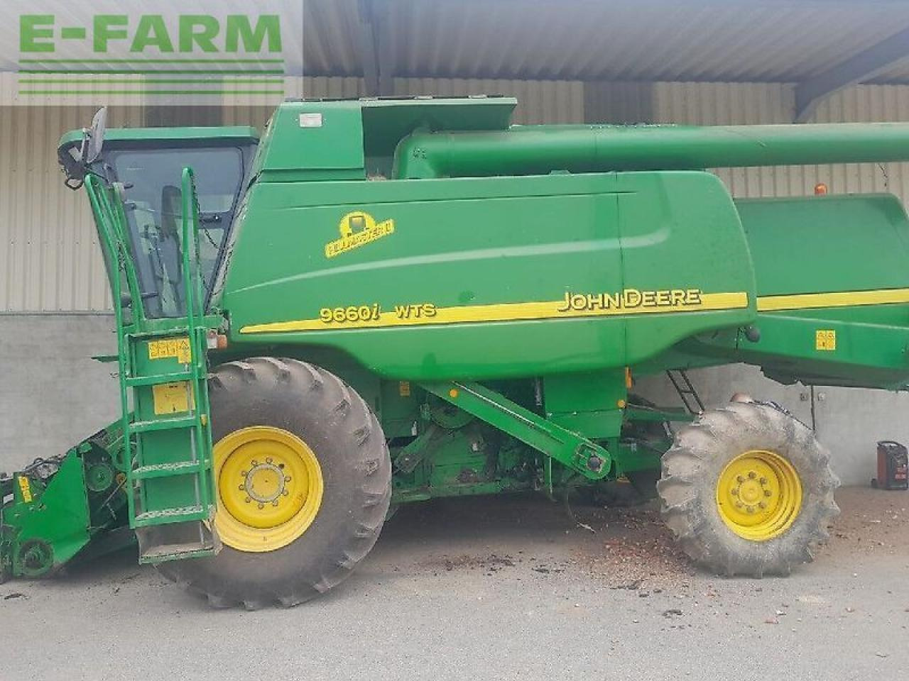 John Deere 9660i wts - Зърнокомбайн: снимка 1 John Deere 9660i wts - Зърнокомбайн: снимка 1