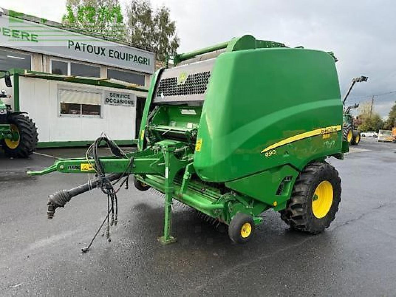 John Deere 990 hc - Сламопреса за квадратни бали: снимка 1 John Deere 990 hc - Сламопреса за квадратни бали: снимка 1
