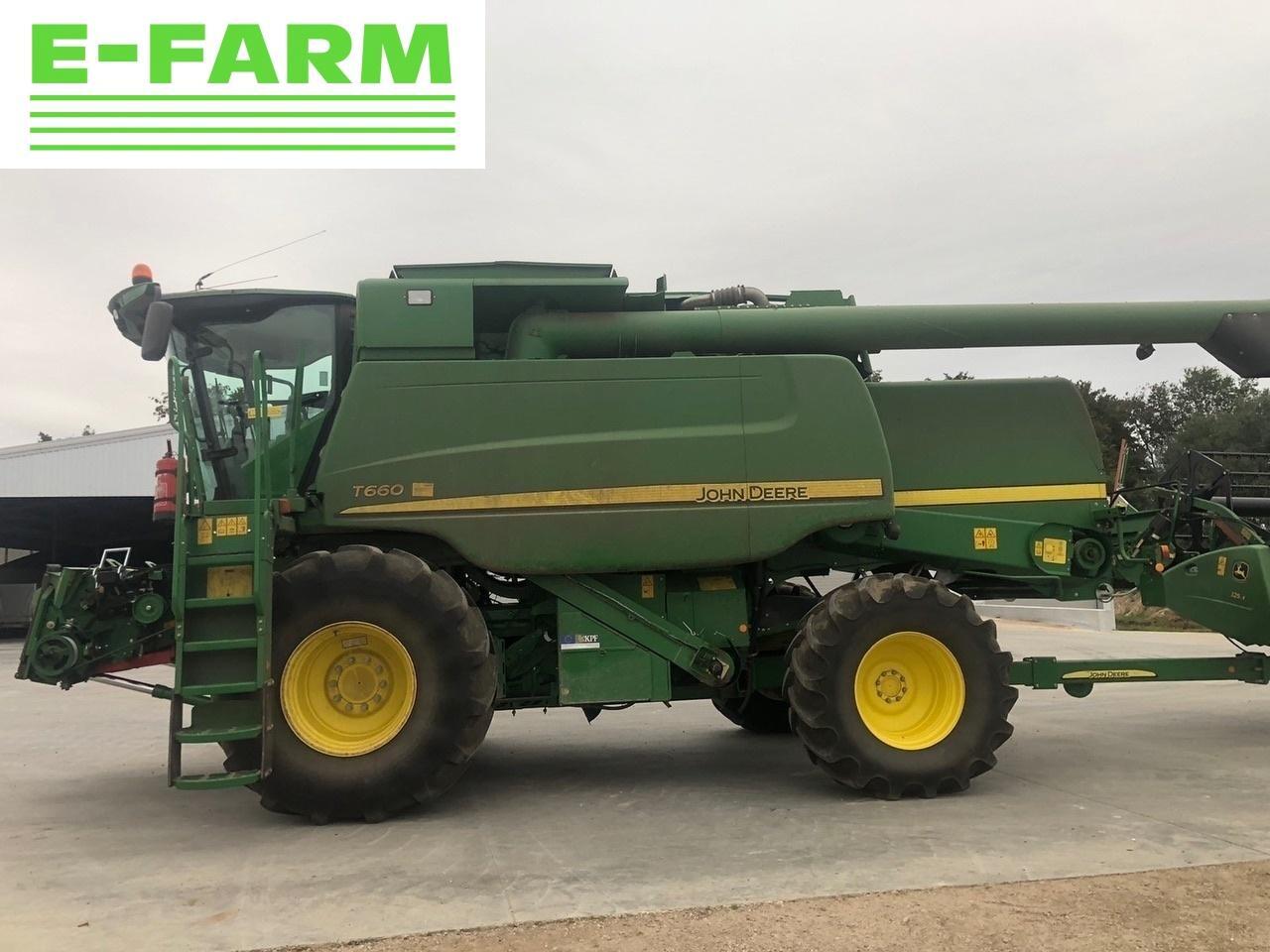 Зърнокомбайн John Deere T660: снимка 10
