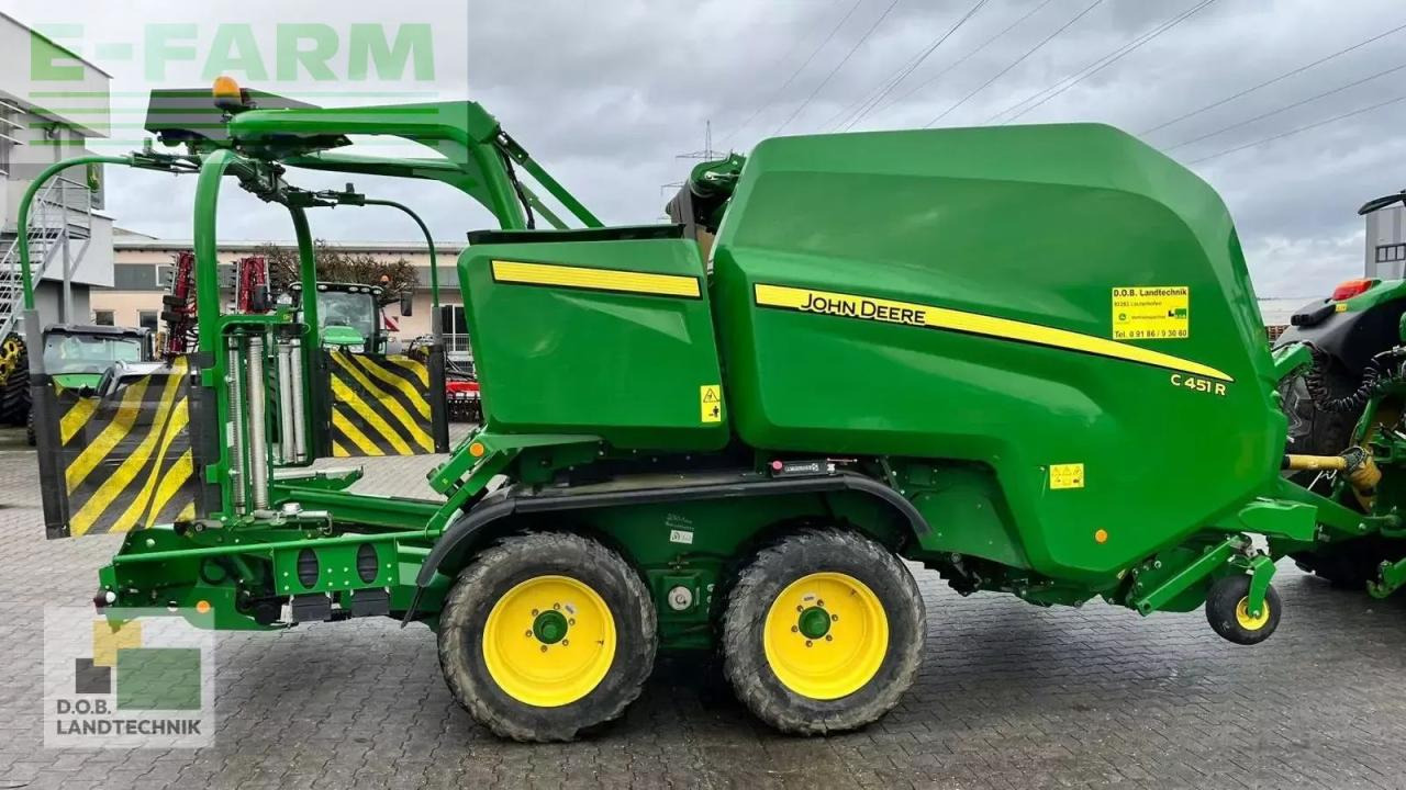 John Deere c451r - Сламопреса за квадратни бали: снимка 3 John Deere c451r - Сламопреса за квадратни бали: снимка 3