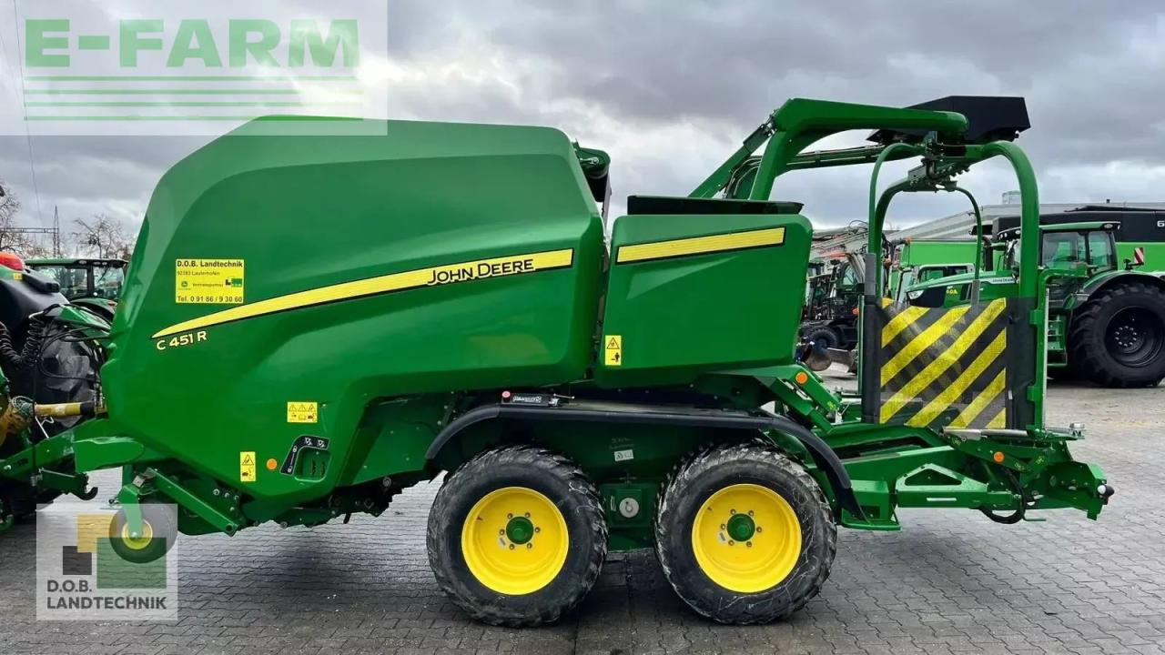 John Deere c451r - Сламопреса за квадратни бали: снимка 4 John Deere c451r - Сламопреса за квадратни бали: снимка 4