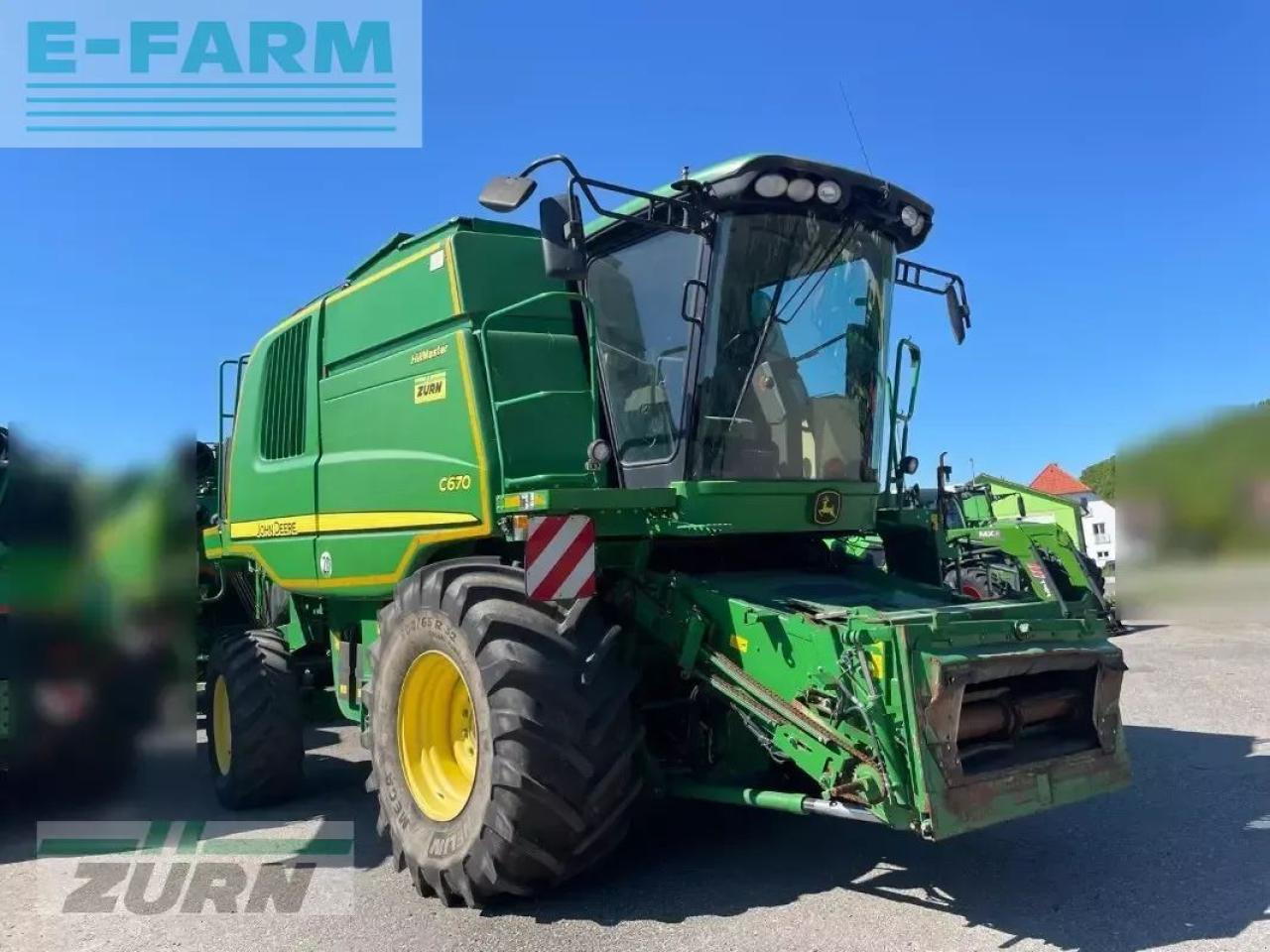 John Deere c670 cts hillmaster - Зърнокомбайн: снимка 4 John Deere c670 cts hillmaster - Зърнокомбайн: снимка 4