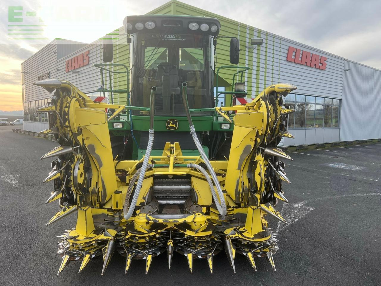 Силажокомбайн John Deere ensileuse j-d 7380: снимка 8