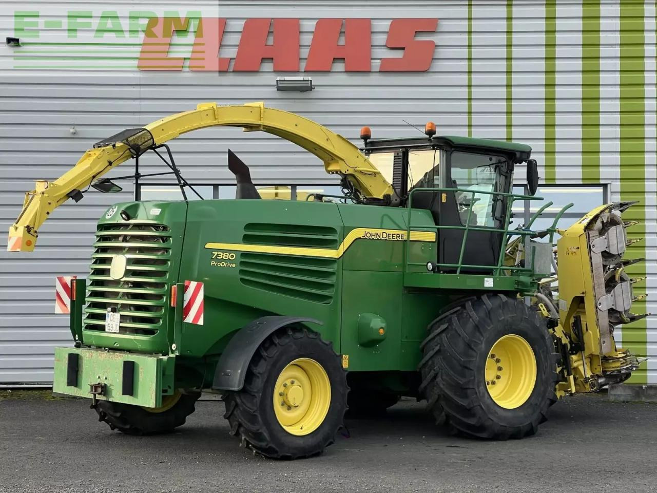 John Deere ensileuse j-d 7380 - Силажокомбайн: снимка 3 John Deere ensileuse j-d 7380 - Силажокомбайн: снимка 3