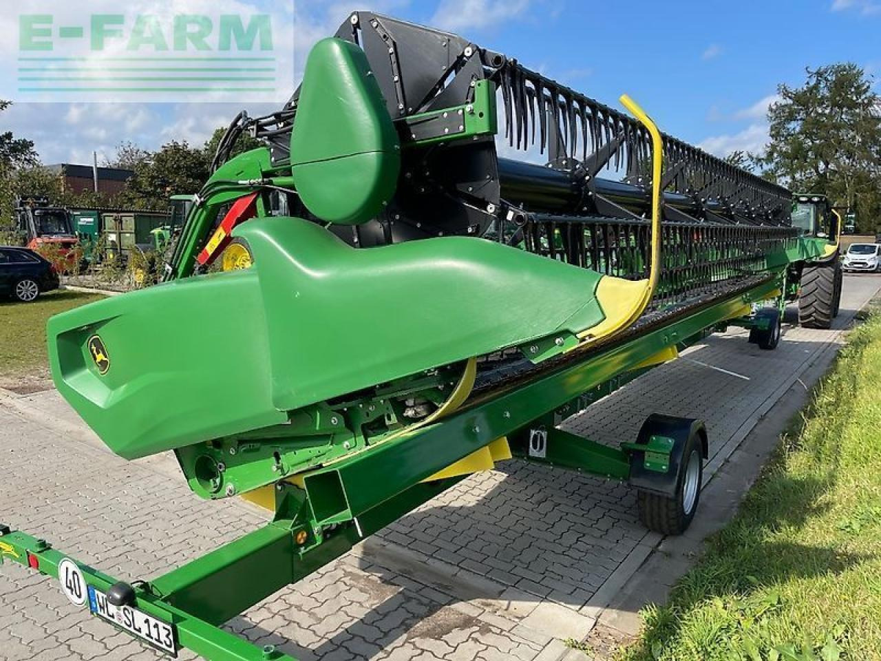 John Deere rdf 30 bandschneidwerk - Принадлежност за силажокомбайн: снимка 5 John Deere rdf 30 bandschneidwerk - Принадлежност за силажокомбайн: снимка 5