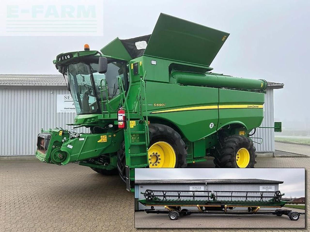 John Deere s690 - Зърнокомбайн: снимка 1 John Deere s690 - Зърнокомбайн: снимка 1
