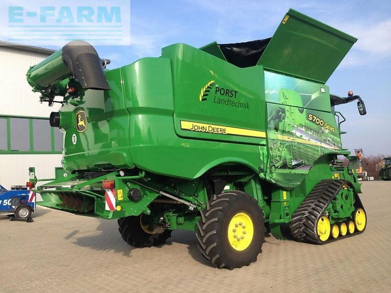 John Deere s780 i mit 630x schneidwerk - Зърнокомбайн: снимка 5 John Deere s780 i mit 630x schneidwerk - Зърнокомбайн: снимка 5