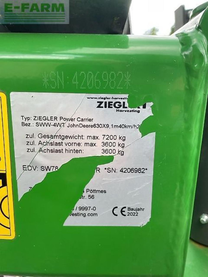 Зърнокомбайн John Deere s780i: снимка 31