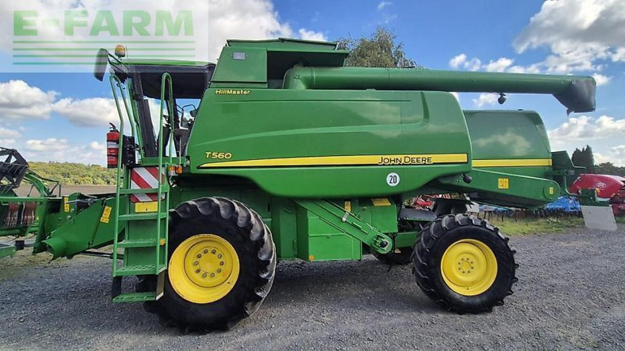 John Deere t 560 hillmaster - Зърнокомбайн: снимка 2 John Deere t 560 hillmaster - Зърнокомбайн: снимка 2