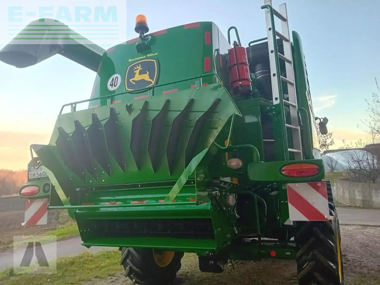 John Deere t 560 i - Зърнокомбайн: снимка 4 John Deere t 560 i - Зърнокомбайн: снимка 4