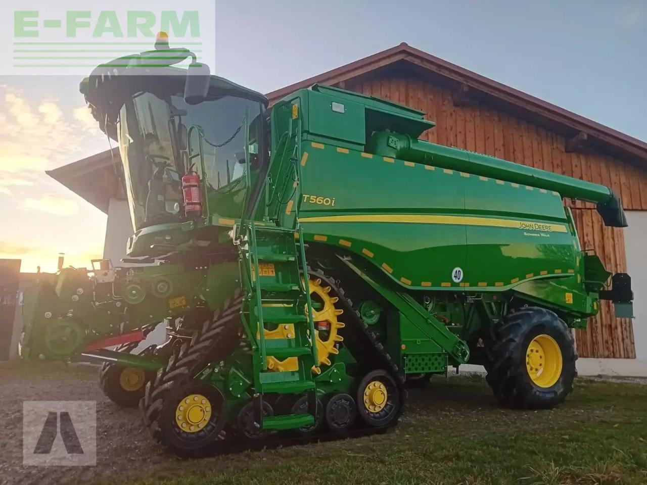 John Deere t 560 i - Зърнокомбайн: снимка 3 John Deere t 560 i - Зърнокомбайн: снимка 3
