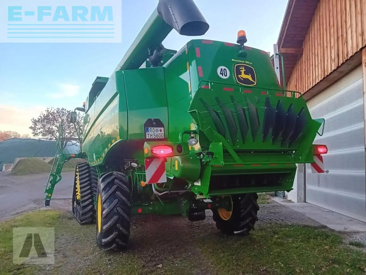 John Deere t 560 i - Зърнокомбайн: снимка 5 John Deere t 560 i - Зърнокомбайн: снимка 5
