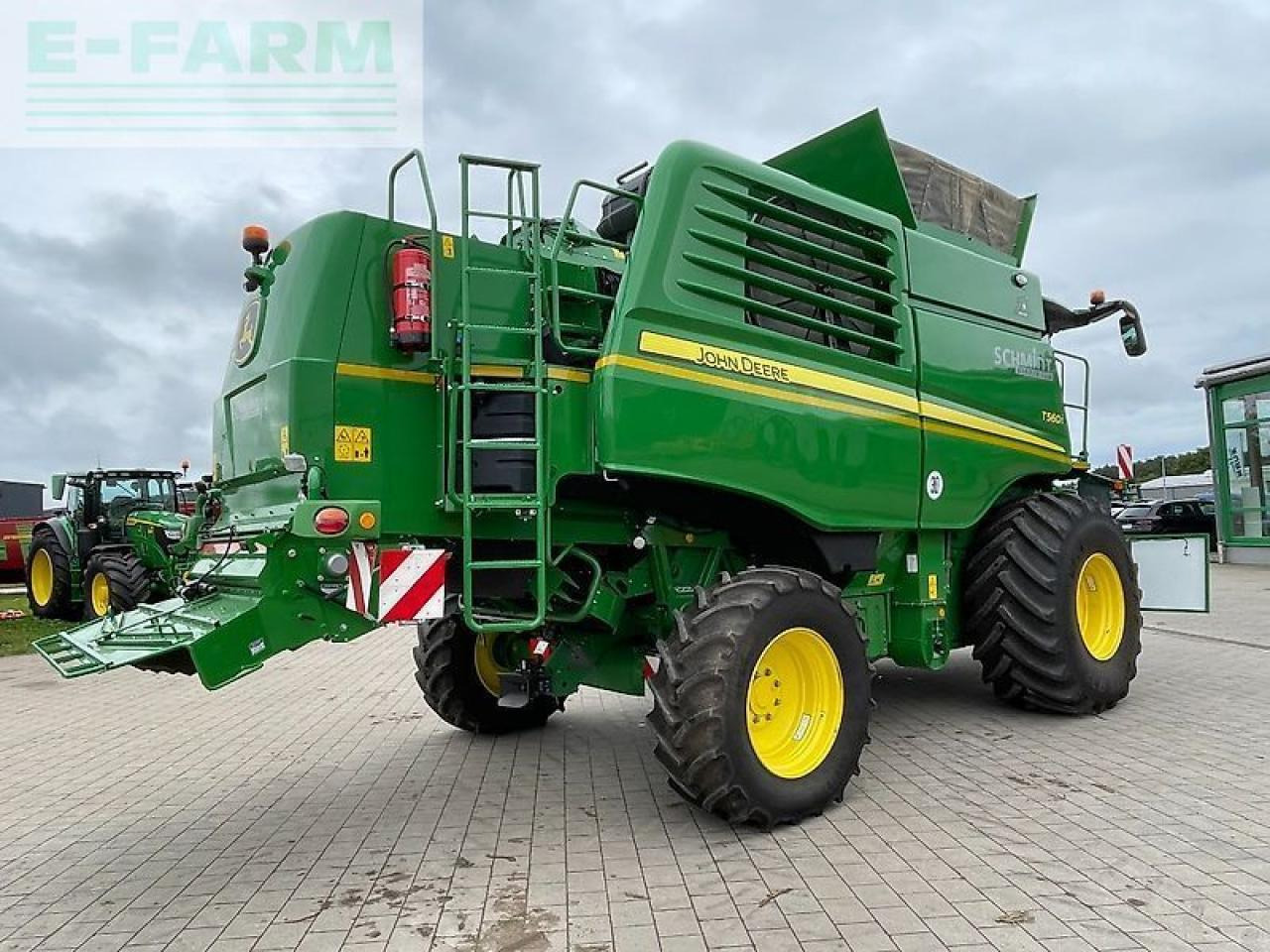 Зърнокомбайн John Deere t560: снимка 11