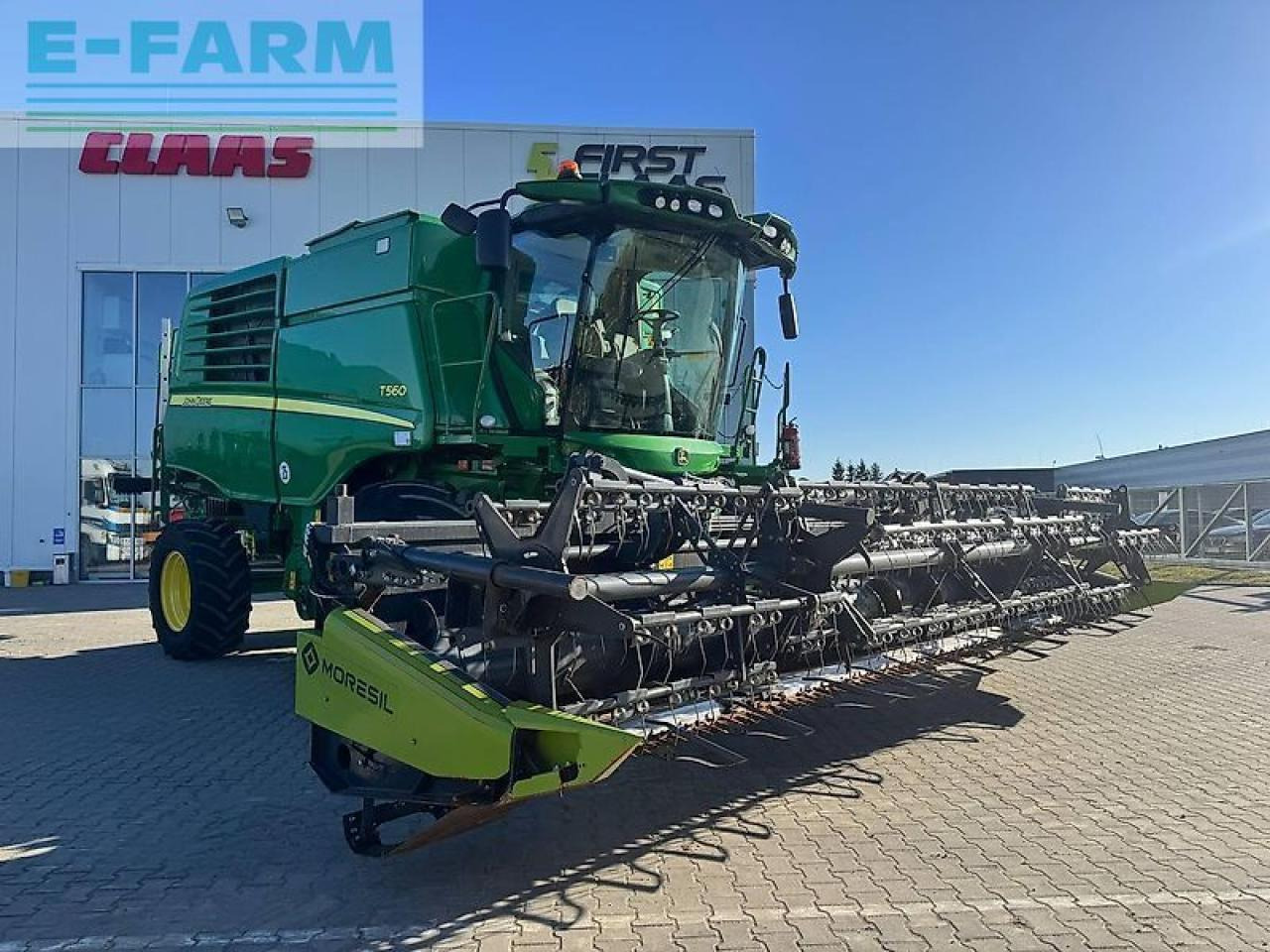 John Deere t560 - Зърнокомбайн: снимка 1 John Deere t560 - Зърнокомбайн: снимка 1