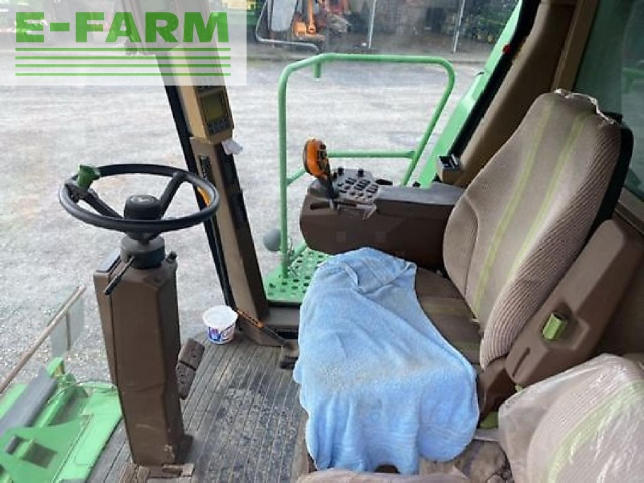 Зърнокомбайн John Deere t660: снимка 10
