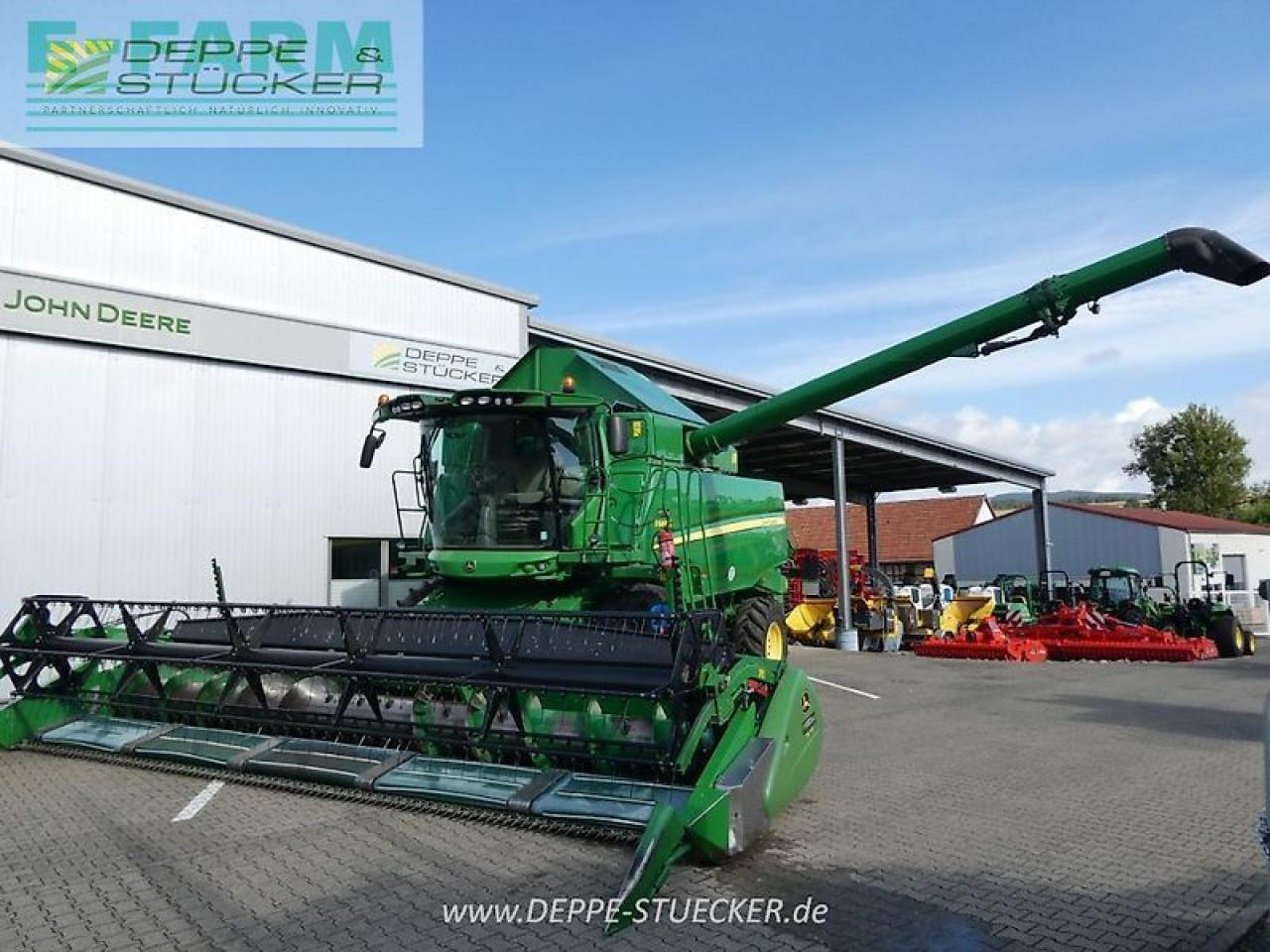 John Deere t660 ll autotrac + 625 premiumflow + sww - Зърнокомбайн: снимка 1 John Deere t660 ll autotrac + 625 premiumflow + sww - Зърнокомбайн: снимка 1