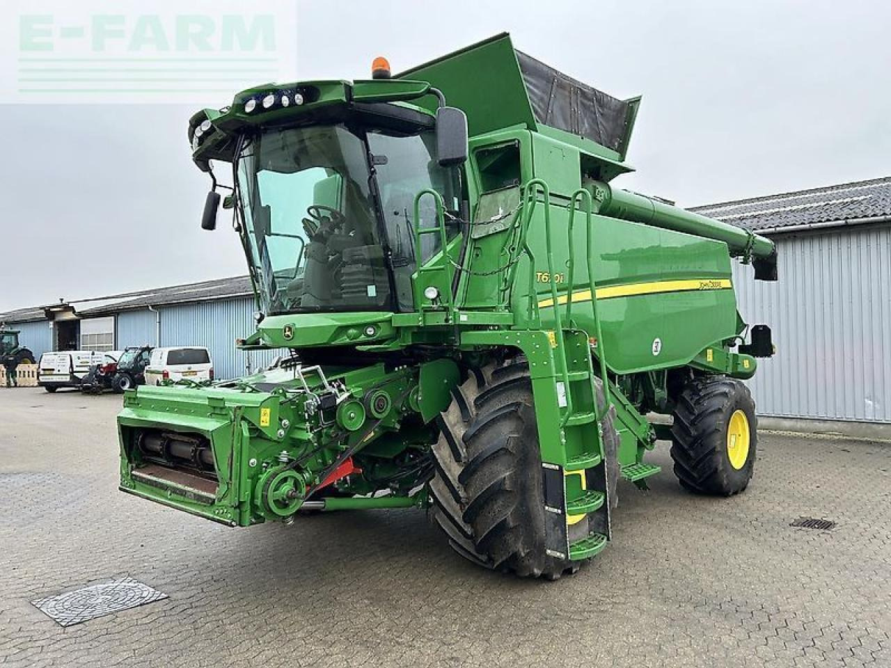 Зърнокомбайн John Deere t670: снимка 10