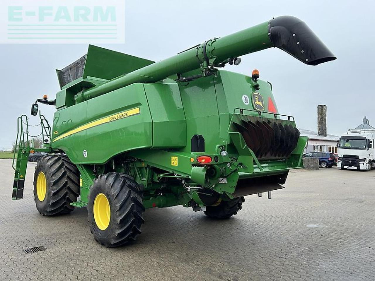 Зърнокомбайн John Deere t670: снимка 12