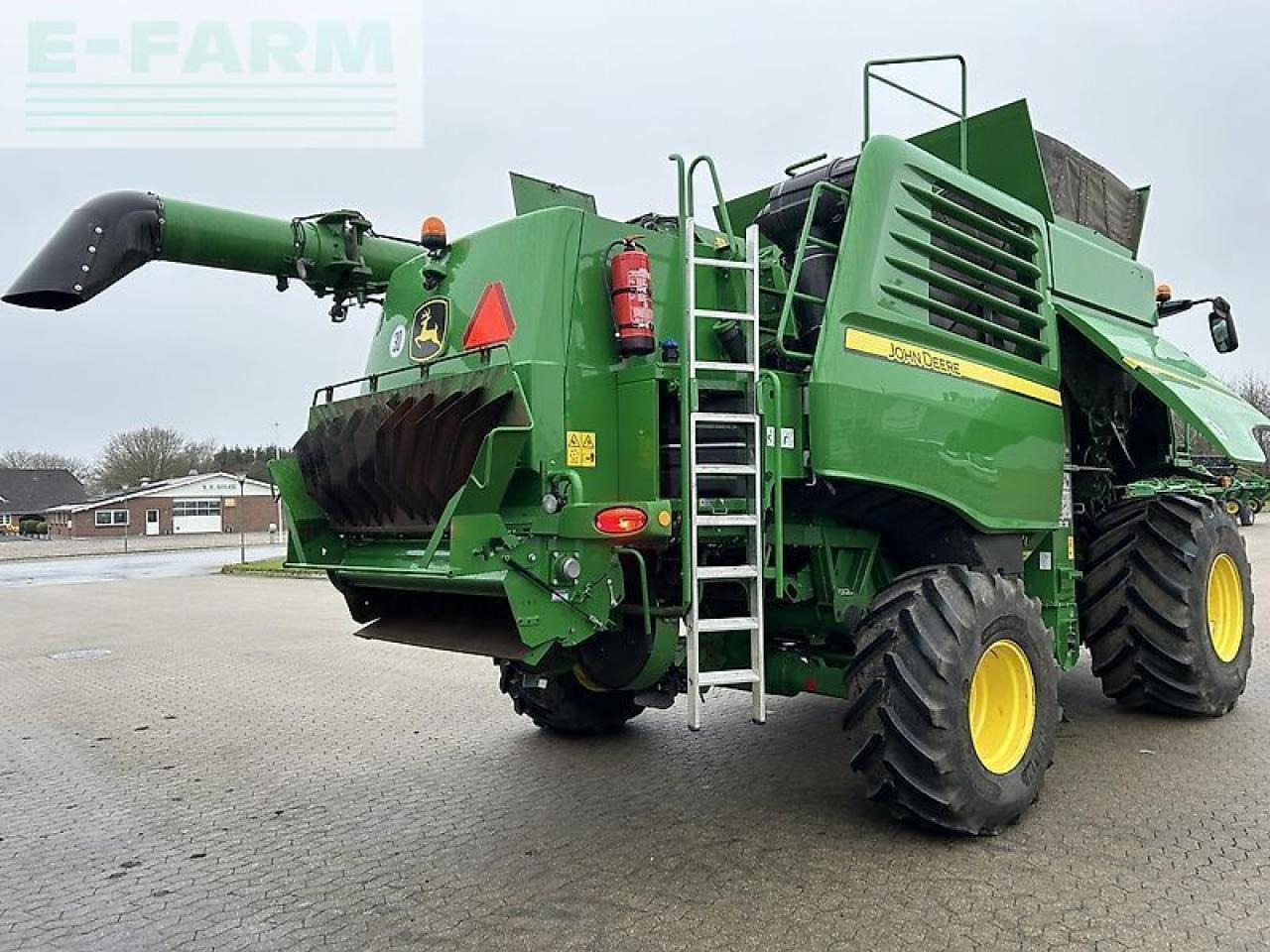 Зърнокомбайн John Deere t670: снимка 14