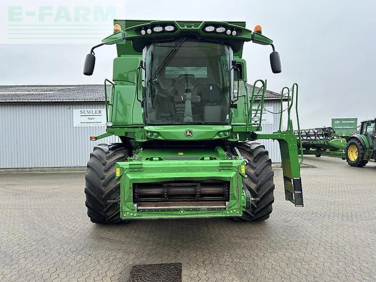 Зърнокомбайн John Deere t670: снимка 9