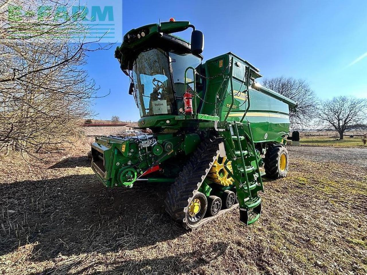 John Deere t670i - Зърнокомбайн: снимка 1 John Deere t670i - Зърнокомбайн: снимка 1