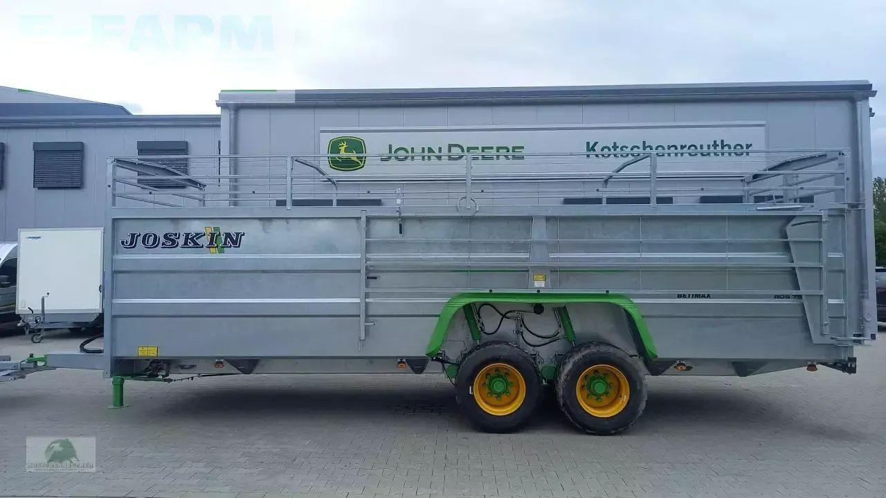 Joskin betimax rds 7500 - За превоз на животни ремарке: снимка 1 Joskin betimax rds 7500 - За превоз на животни ремарке: снимка 1
