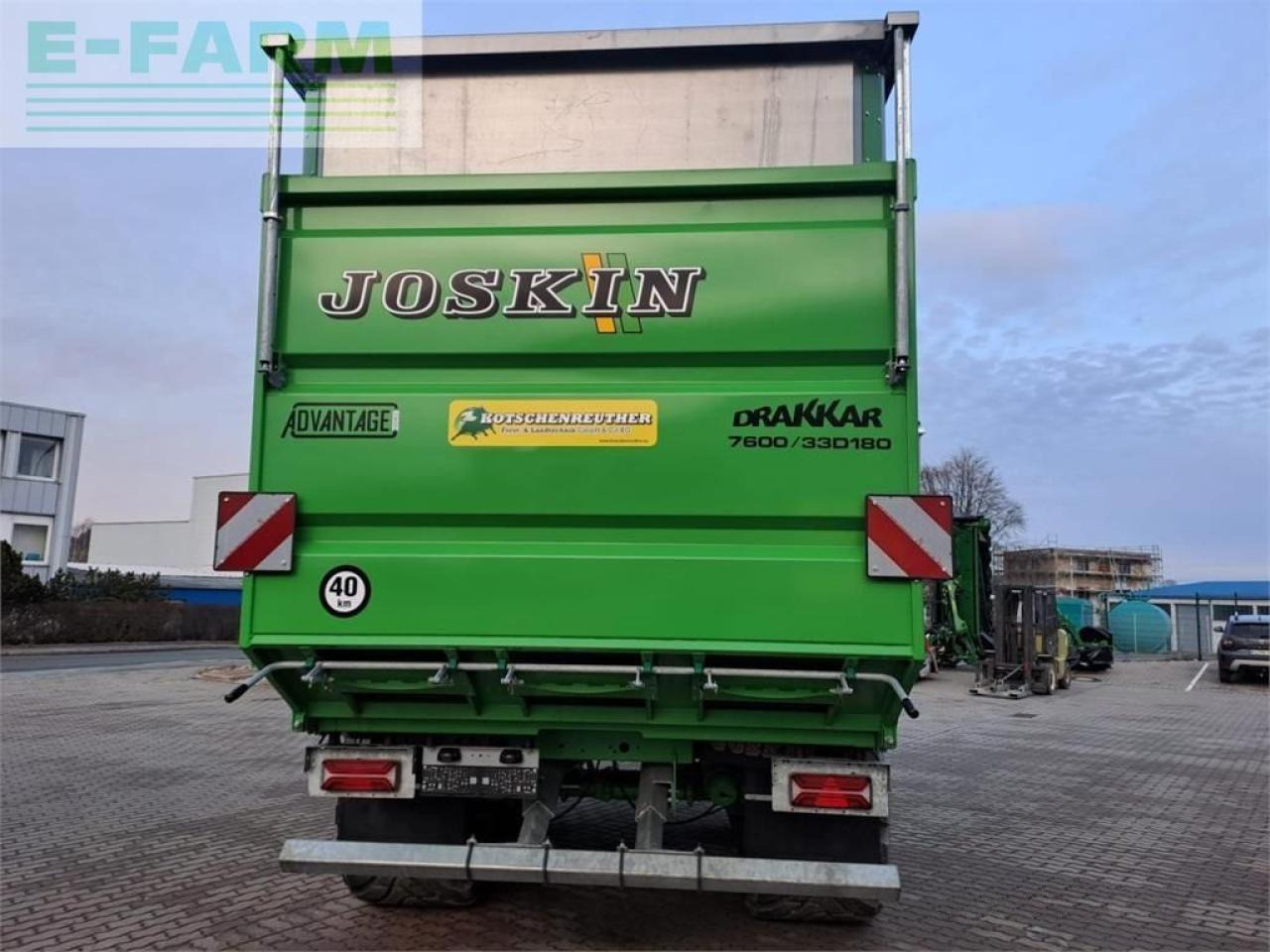 Joskin drakkar 7600/33d180 - Селскостопанско ремарке самосвал: снимка 5 Joskin drakkar 7600/33d180 - Селскостопанско ремарке самосвал: снимка 5
