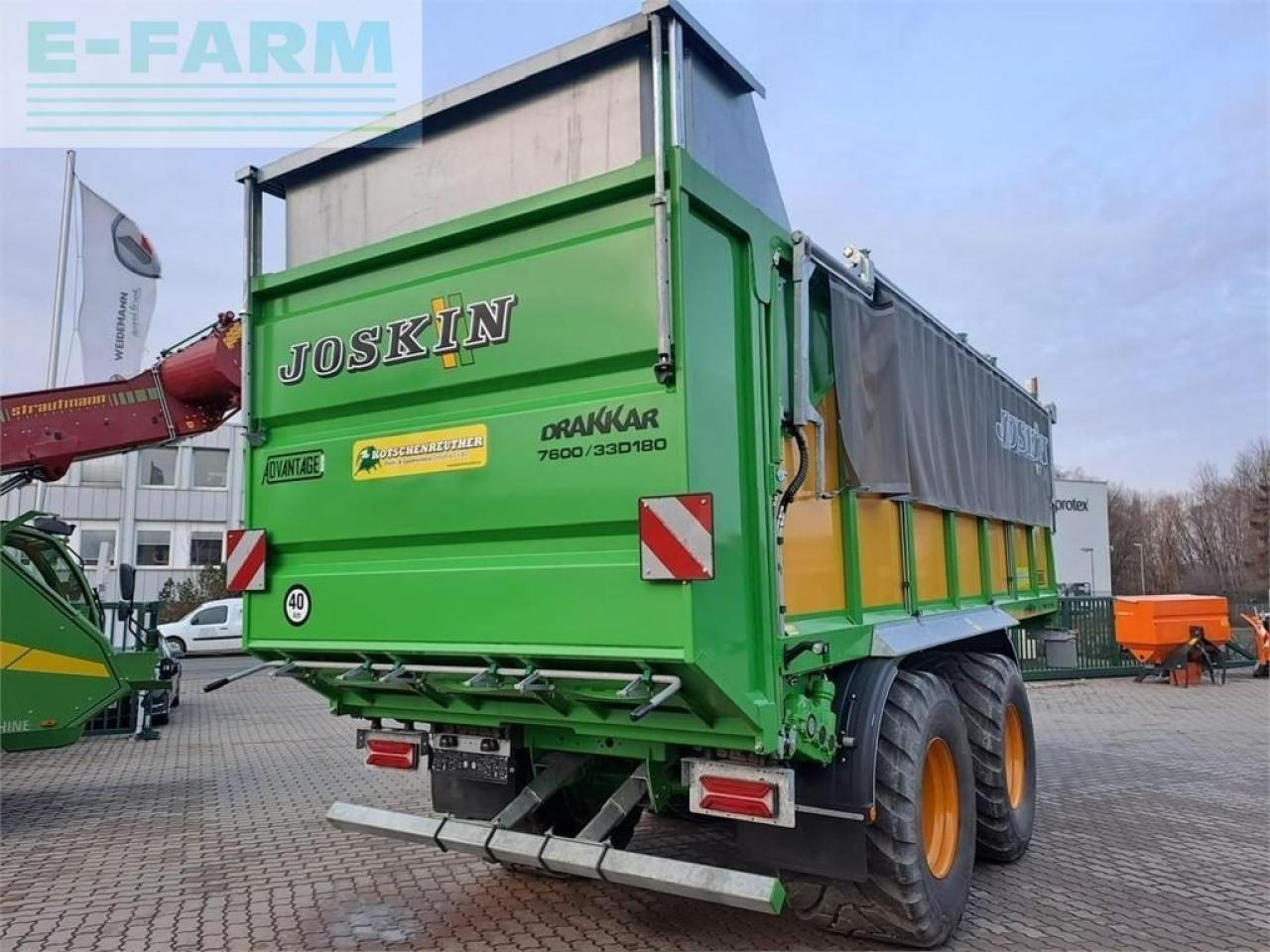 Joskin drakkar 7600/33d180 - Селскостопанско ремарке самосвал: снимка 4 Joskin drakkar 7600/33d180 - Селскостопанско ремарке самосвал: снимка 4